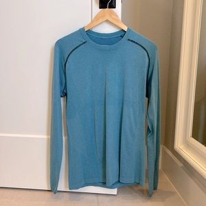 Lululemon Metal Vent Tech Long Sleeve Shirt - Men’s Medium - Blue Green